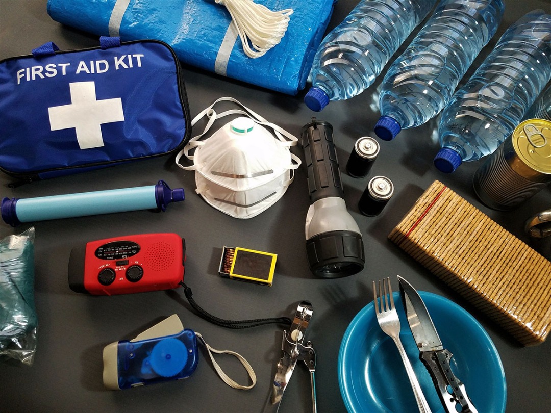A disaster supplies kit is a collection of basic items your hous