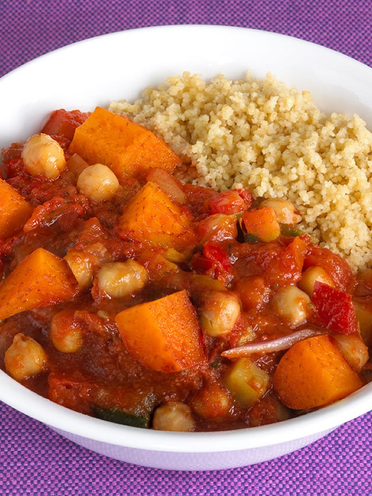Pumpkin, Tomato & Chickpea Ragout recipe
