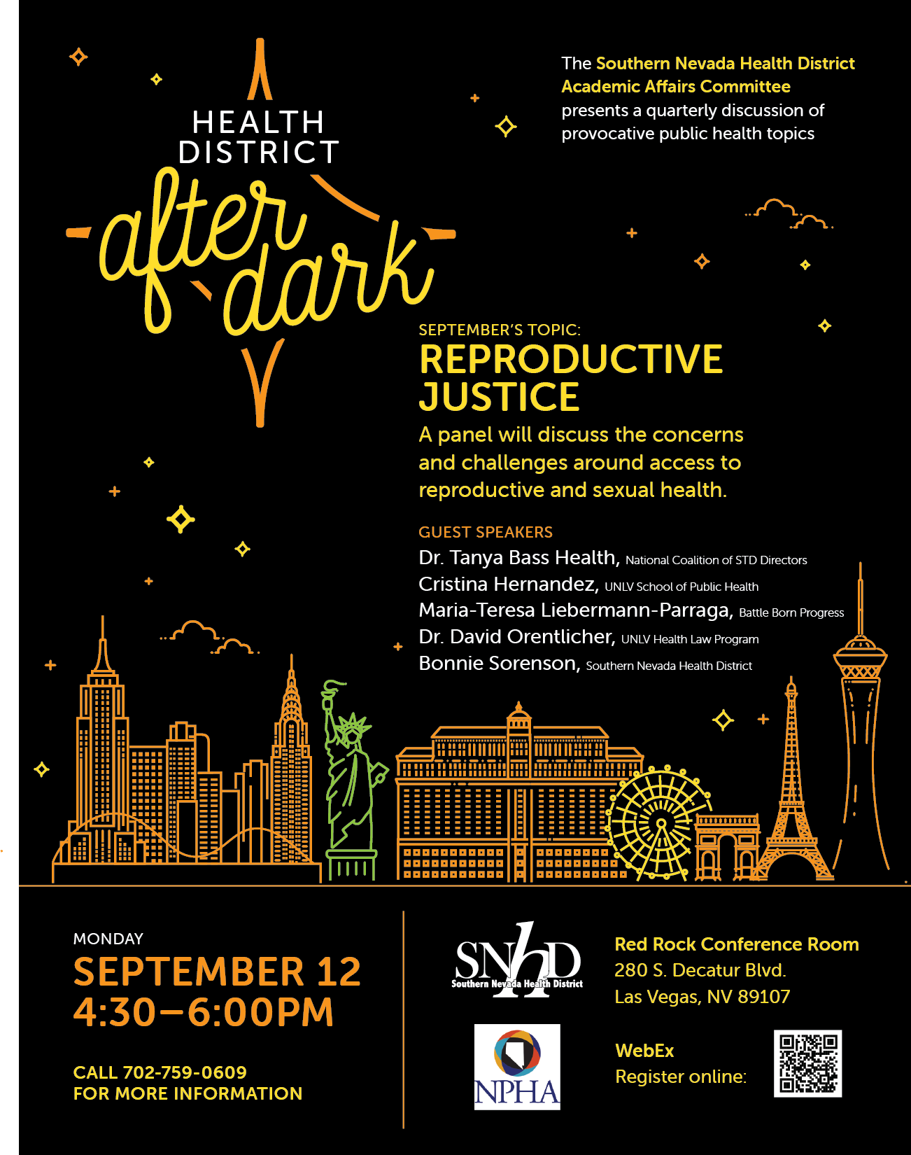 Health District After Dark — September 12, 2022 — Reproductive Justice